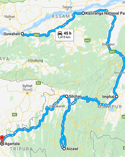 North East : Four Sisters